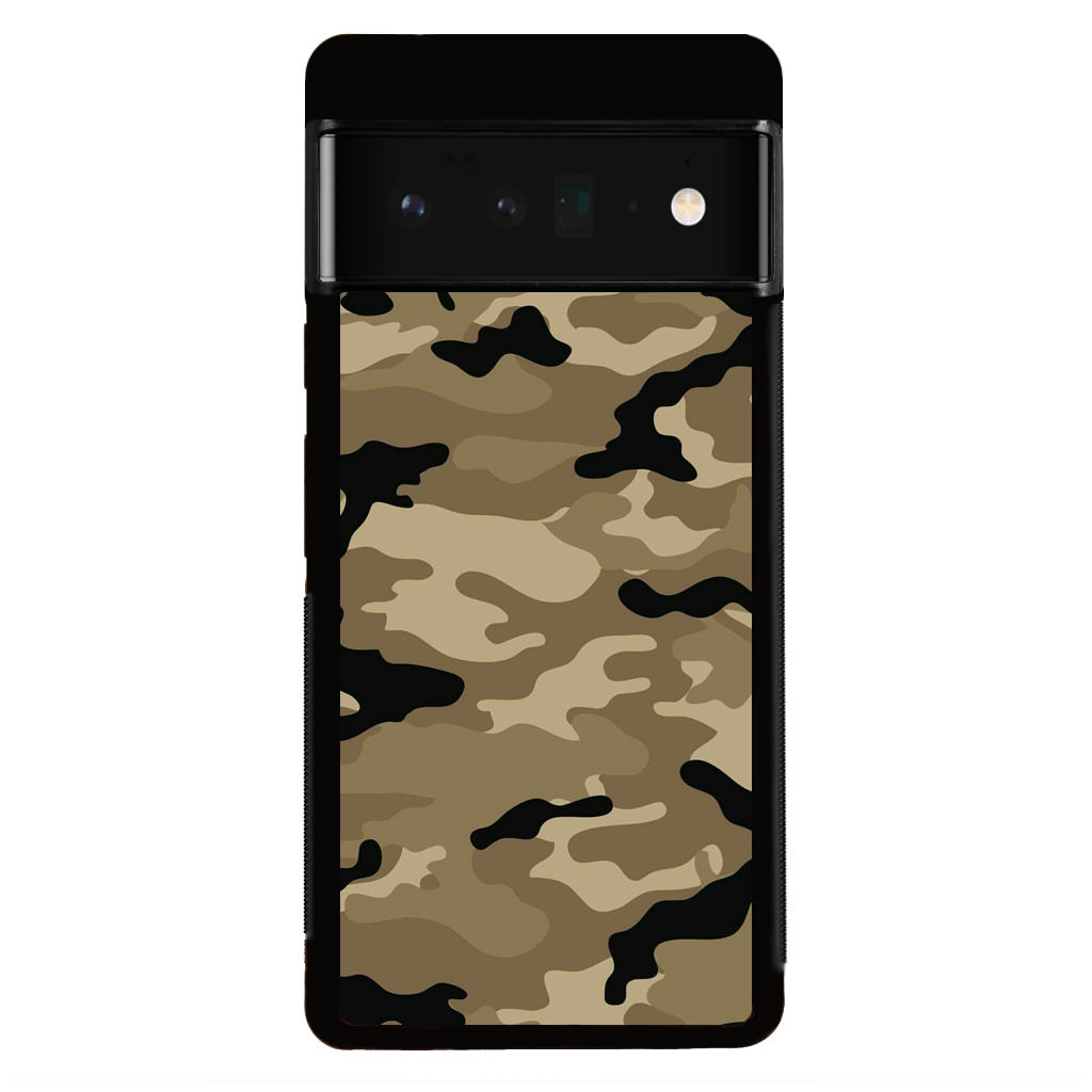 Desert Military Camo Google Pixel 6 Pro Case