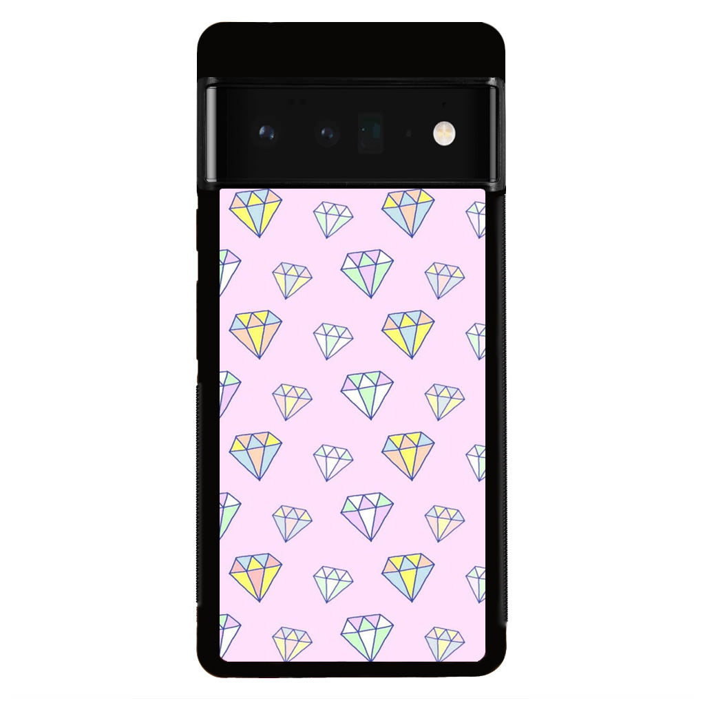 Diamonds Pattern Google Pixel 6 Pro Case