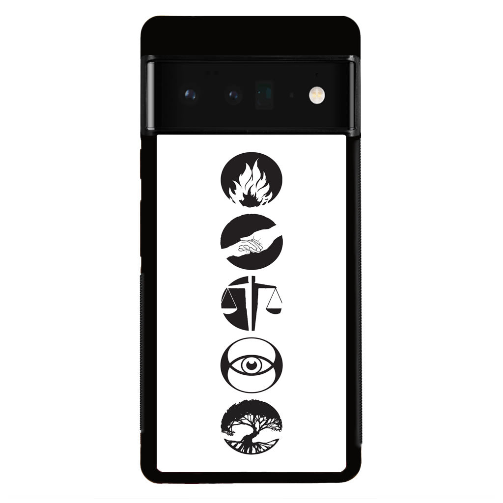 Divergent Factions Google Pixel 6 Pro Case