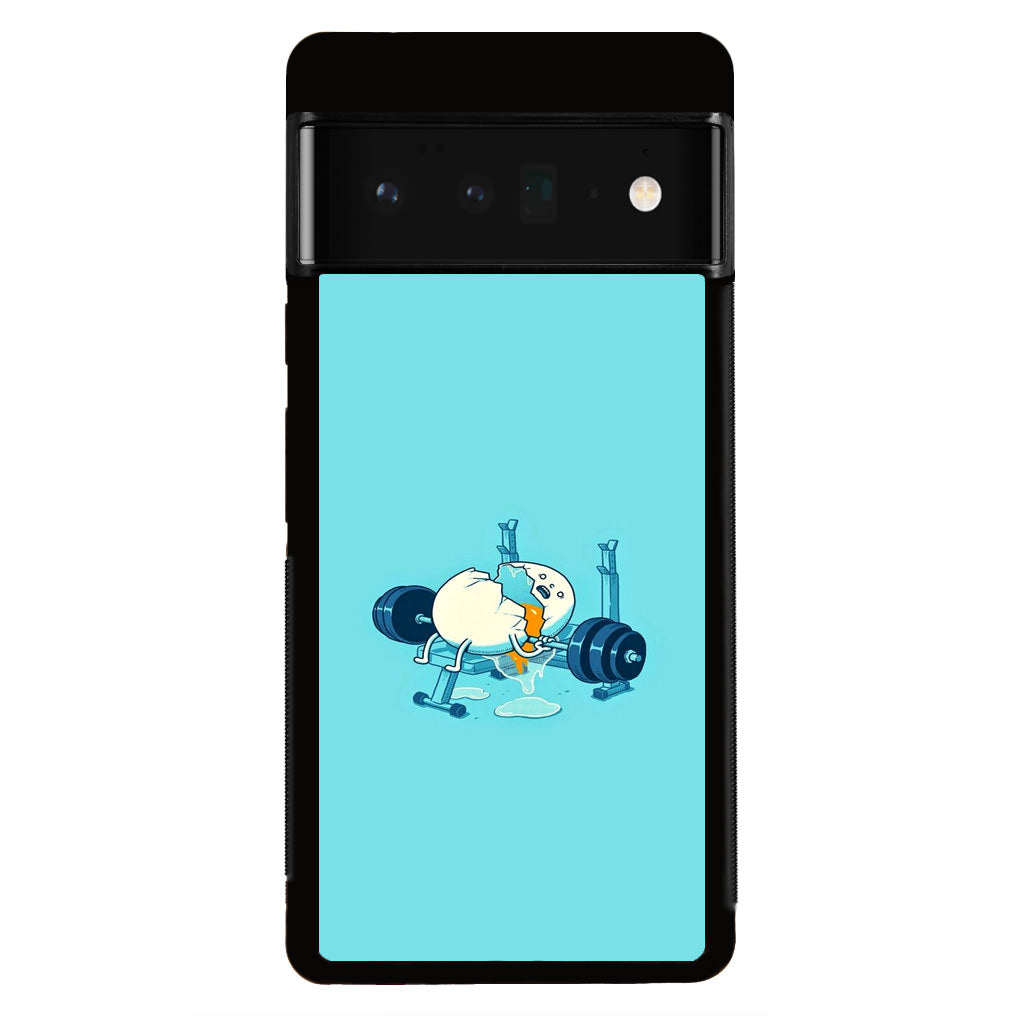 Egg Accident Workout Google Pixel 6 Pro Case