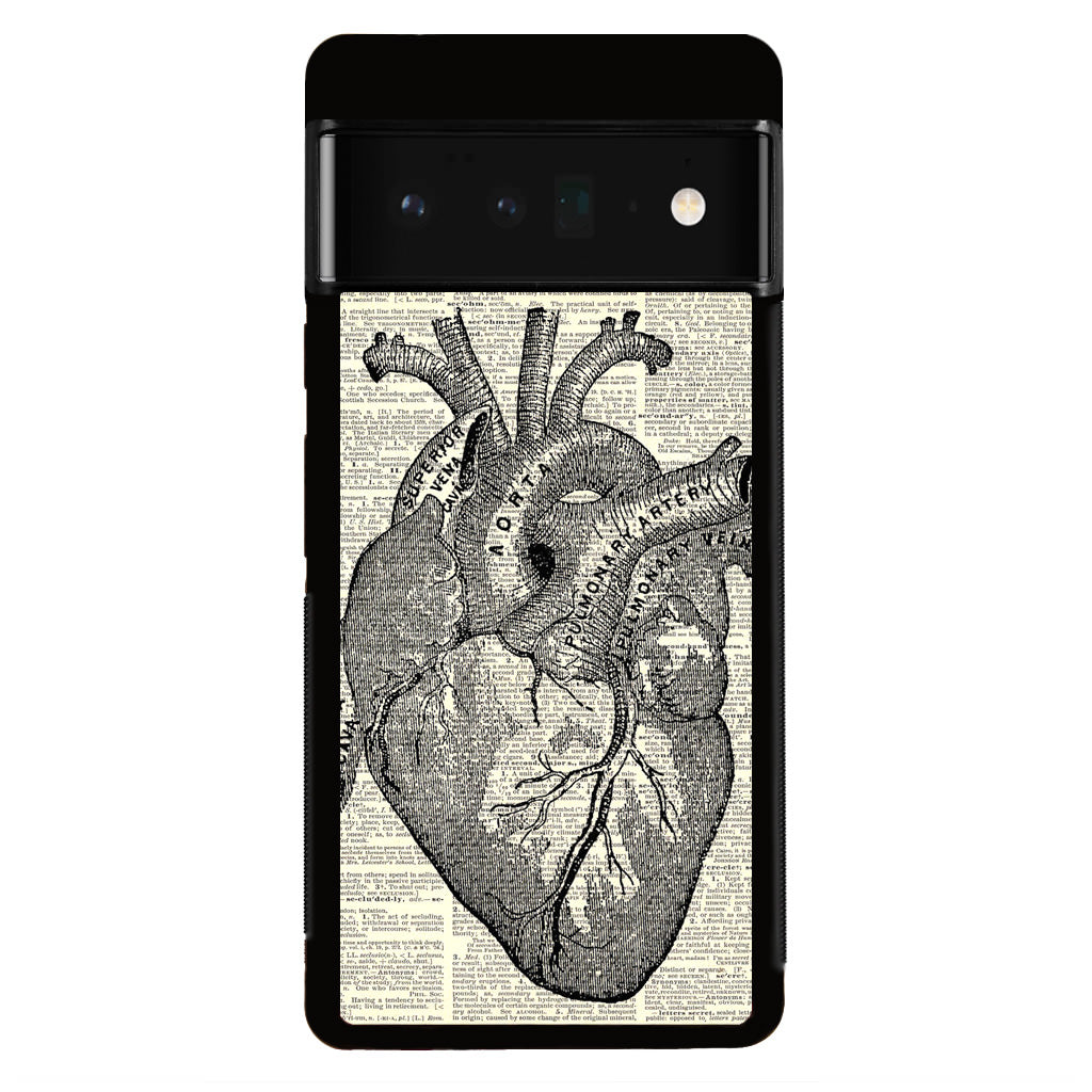 Heart Book Art Google Pixel 6 Pro Case