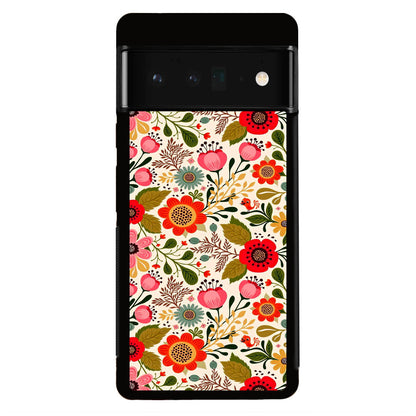 Hello Spring Pattern Google Pixel 6 Pro Case