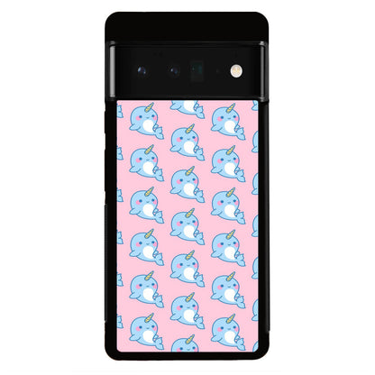 Horned Whales Pattern Google Pixel 6 Pro Case