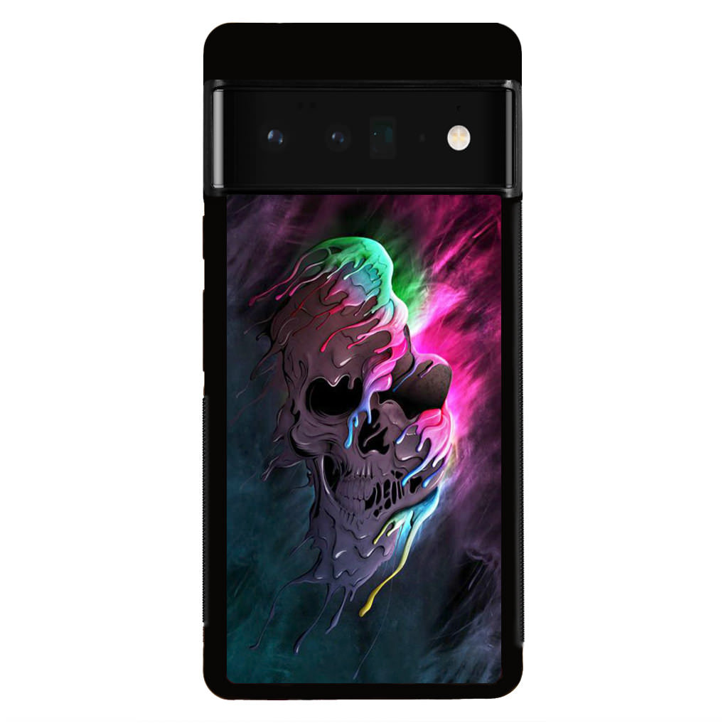 Melted Skull Google Pixel 6 Pro Case