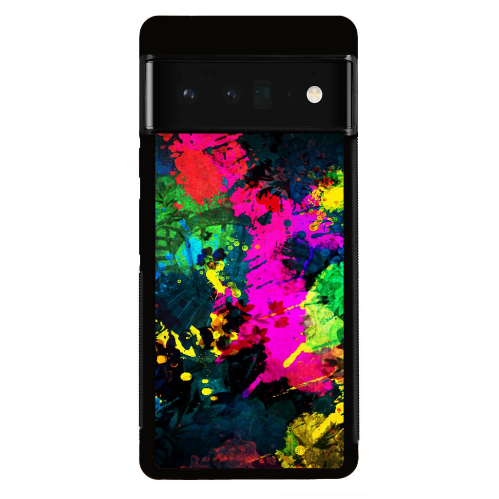 Mixture Colorful Paint Google Pixel 6 Pro Case