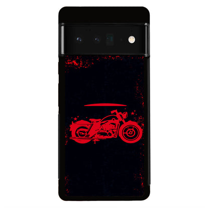 Motorcycle Red Art Google Pixel 6 Pro Case