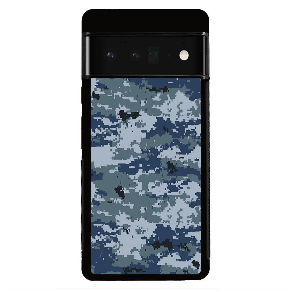 Navy Camo Google Pixel 6 Pro Case