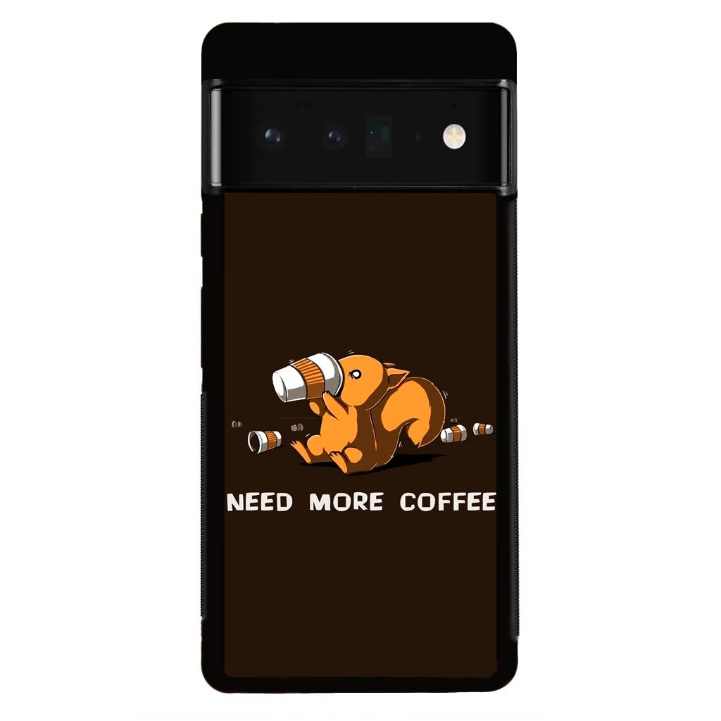 Need More Coffee Programmer Story Google Pixel 6 Pro Case