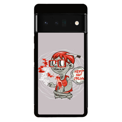 Nerd Not Drunk Zombie Google Pixel 6 Pro Case