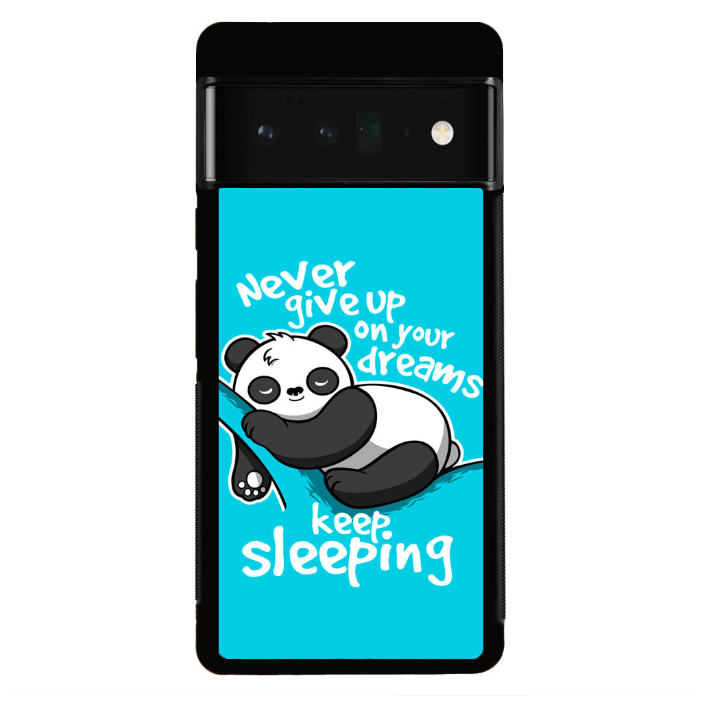 Panda Keep Sleeping Google Pixel 6 Pro Case