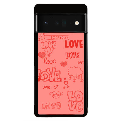 Pink Lover Google Pixel 6 Pro Case