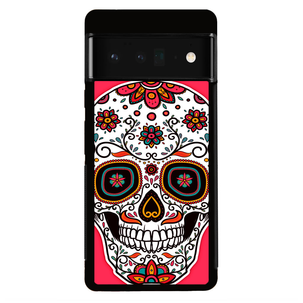 Pink Sugar Skull Google Pixel 6 Pro Case