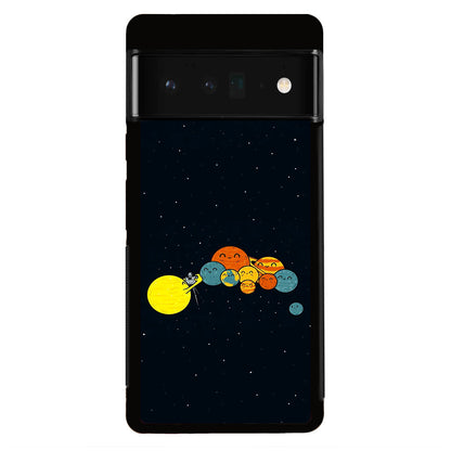 Planet Cute Illustration Google Pixel 6 Pro Case