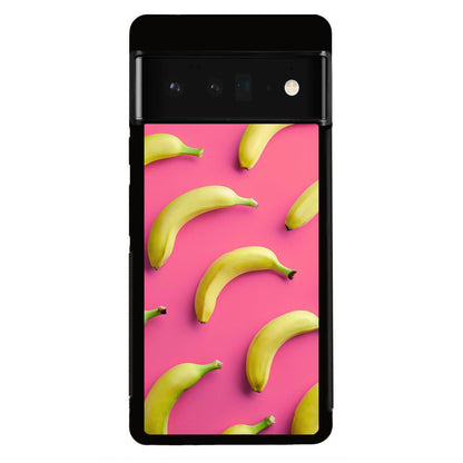 Real Bananas Fruit Pattern Google Pixel 6 Pro Case