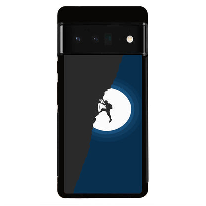 Silhouette of Climbers Google Pixel 6 Pro Case