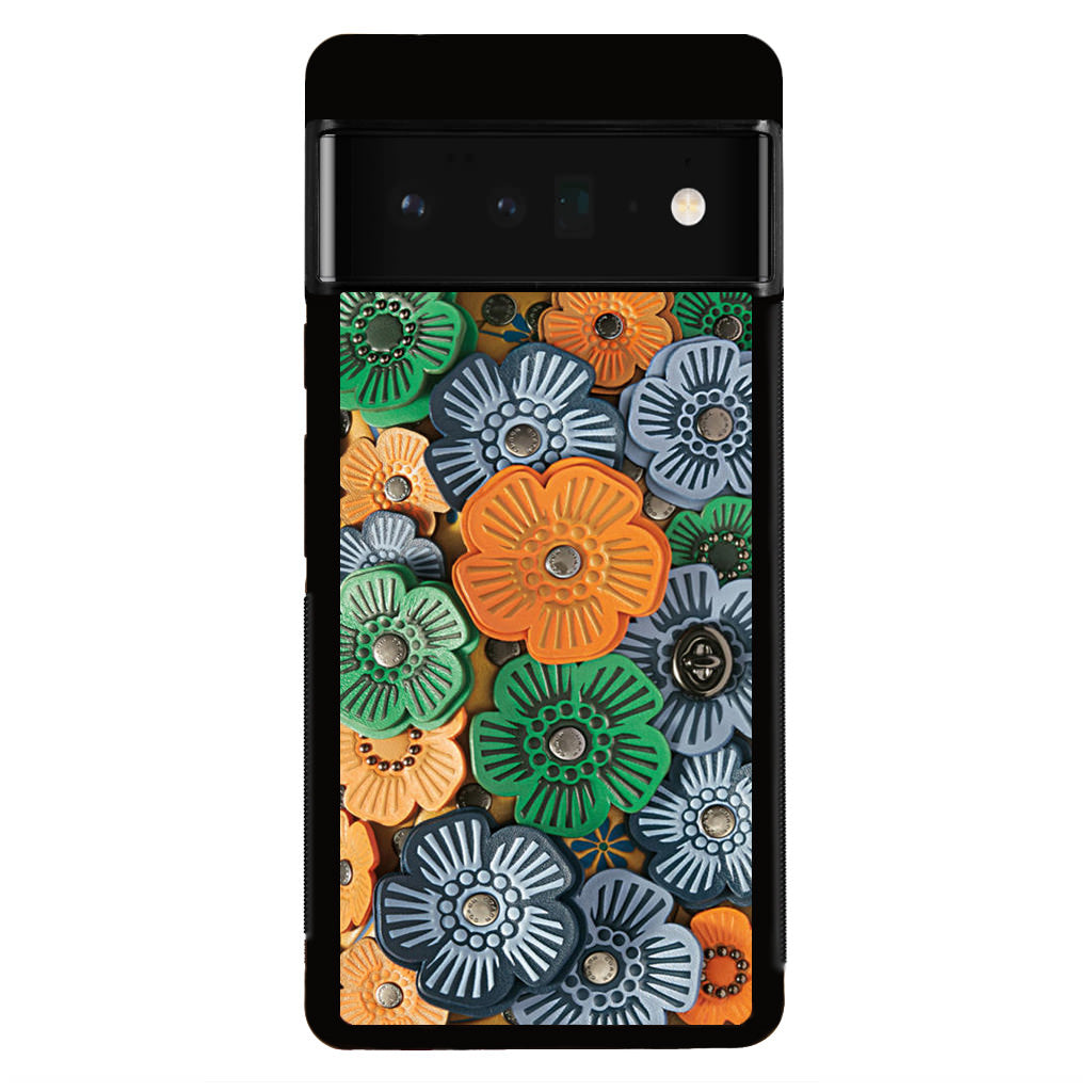 Tea Rose Applique Google Pixel 6 Pro Case