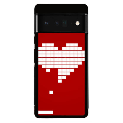 Tetris Heart Google Pixel 6 Pro Case