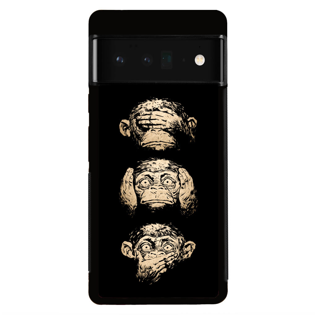 3 Wise Monkey Google Pixel 6 Pro Case