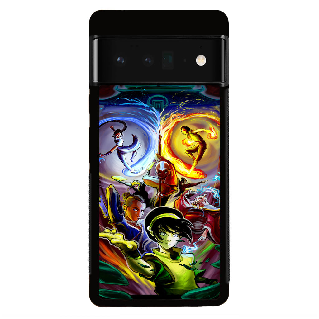 Avatar The Last Airbender Characters Google Pixel 6 Pro Case