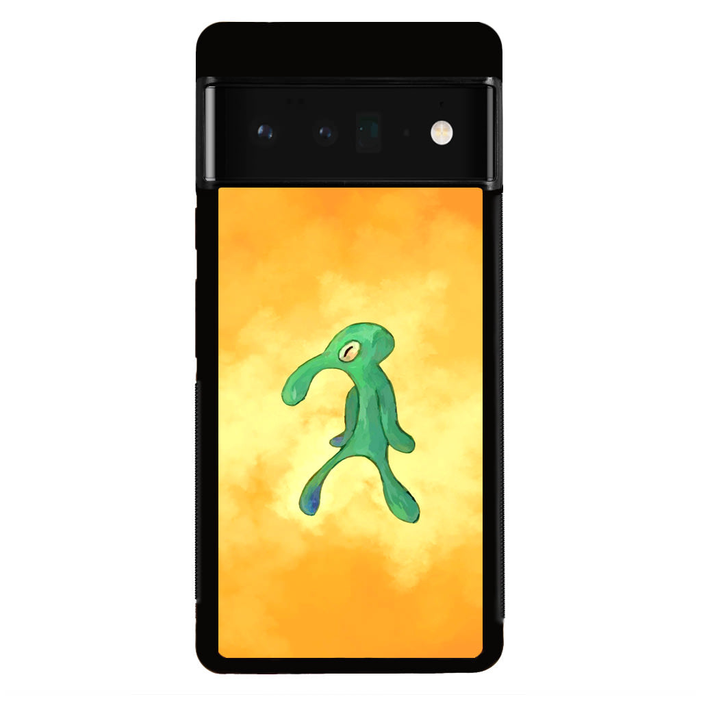 Bold and Brash Squidward Painting Google Pixel 6 Pro Case