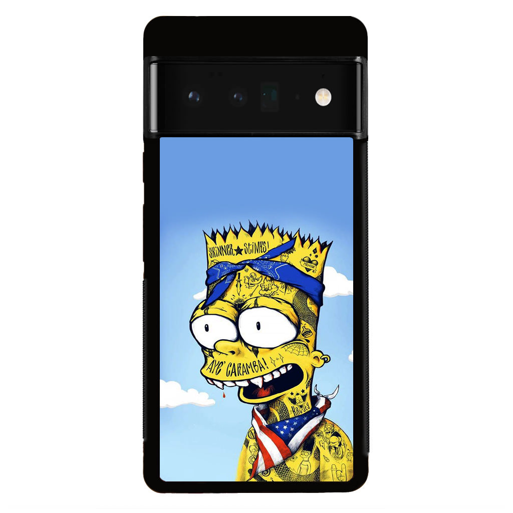 Bootleg Bart Google Pixel 6 Pro Case