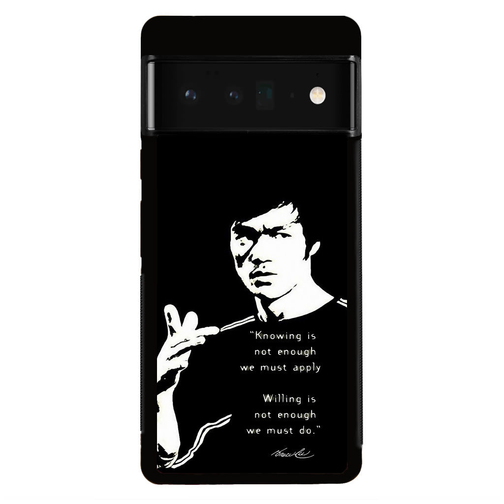 Bruce Lee Quotes Google Pixel 6 Pro Case