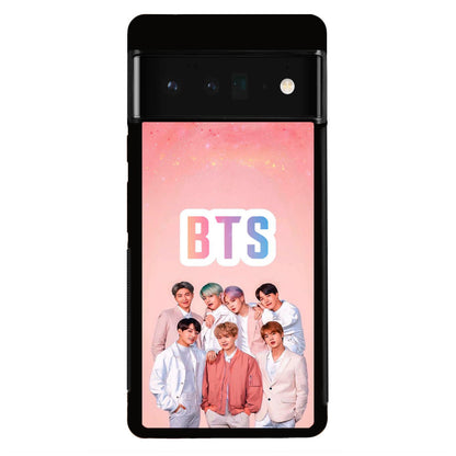 BTS Member in Pink Google Pixel 6 Pro Case