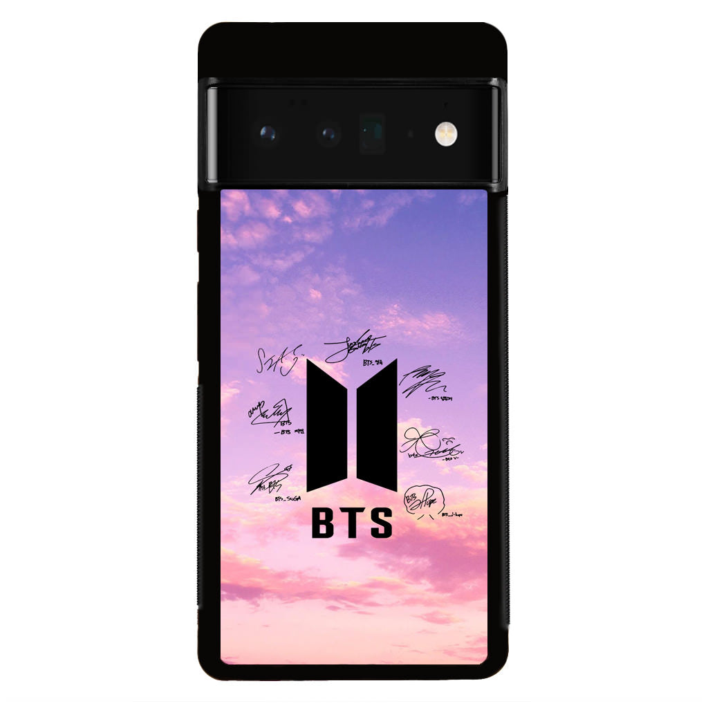 BTS Signature 2 Google Pixel 6 Pro Case