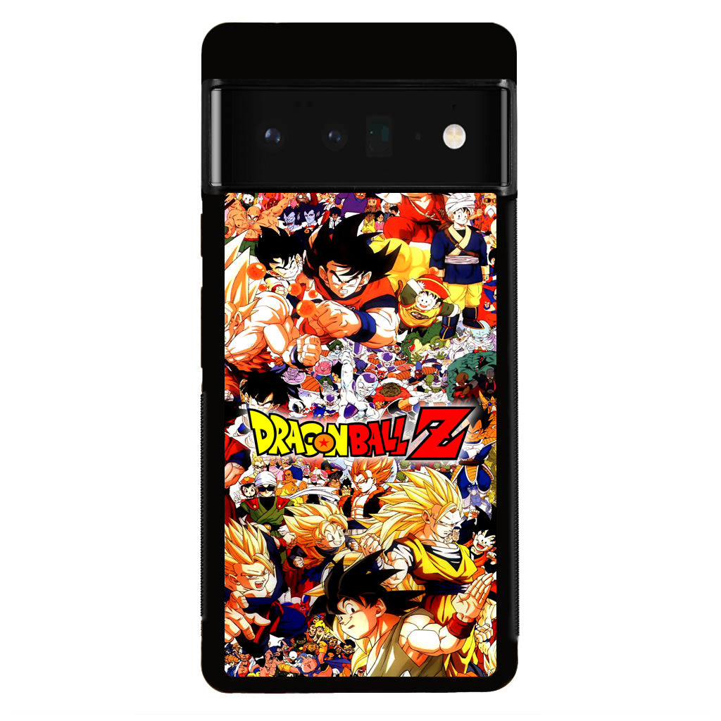 Dragon Ball Z All Characters Google Pixel 6 Pro Case