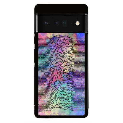 Joy Division Unknown Pleasures Colorful Google Pixel 6 Pro Case