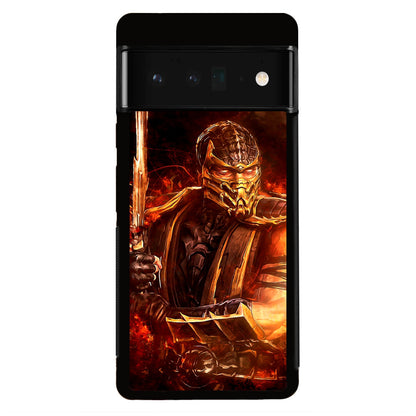 Mortal Kombat Scorpion Google Pixel 6 Pro Case