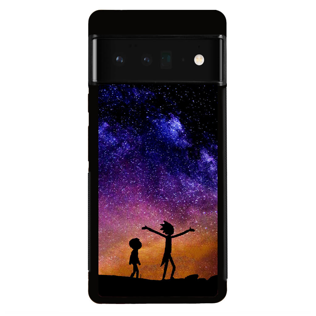 Morty Space Nebula Google Pixel 6 Pro Case