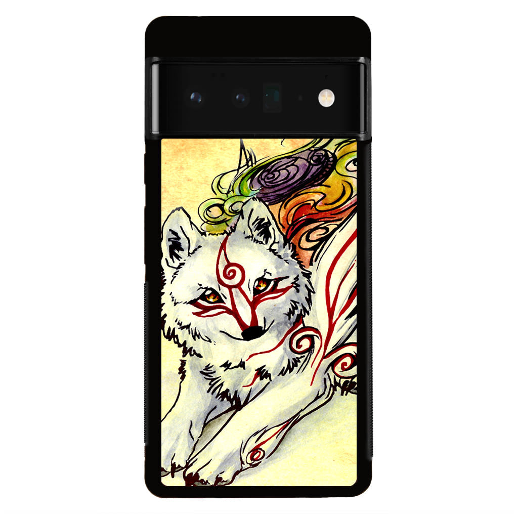 Okami Amaterasu Google Pixel 6 Pro Case