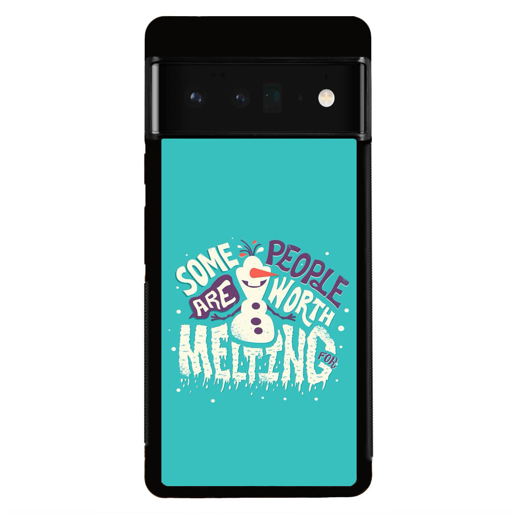 Olaf Frozen Is Melting Google Pixel 6 Pro Case