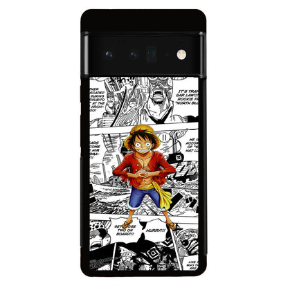 One Piece Luffy Comics Google Pixel 6 Pro Case