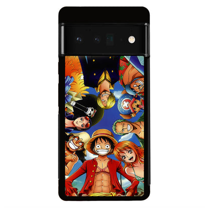 One Piece Luffy Crew Google Pixel 6 Pro Case