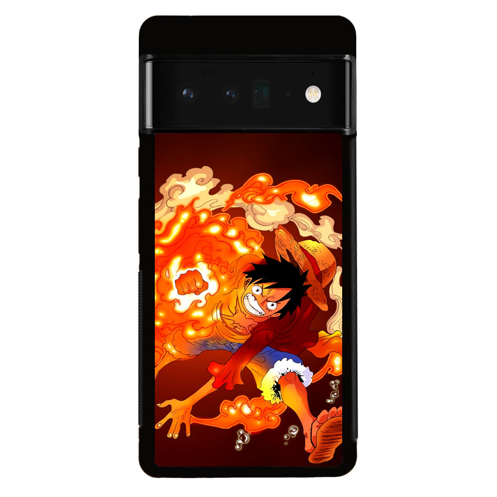 One Piece Luffy Red Hawk Google Pixel 6 Pro Case