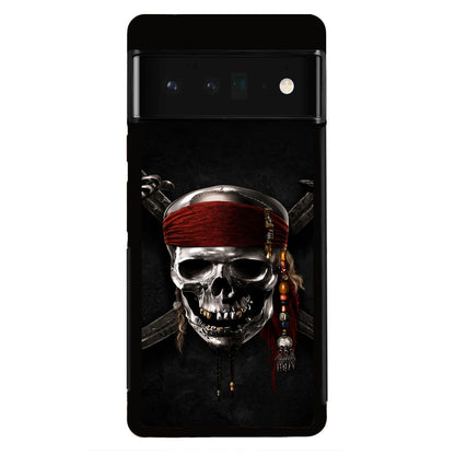 Pirates Of Carribean Skull Google Pixel 6 Pro Case