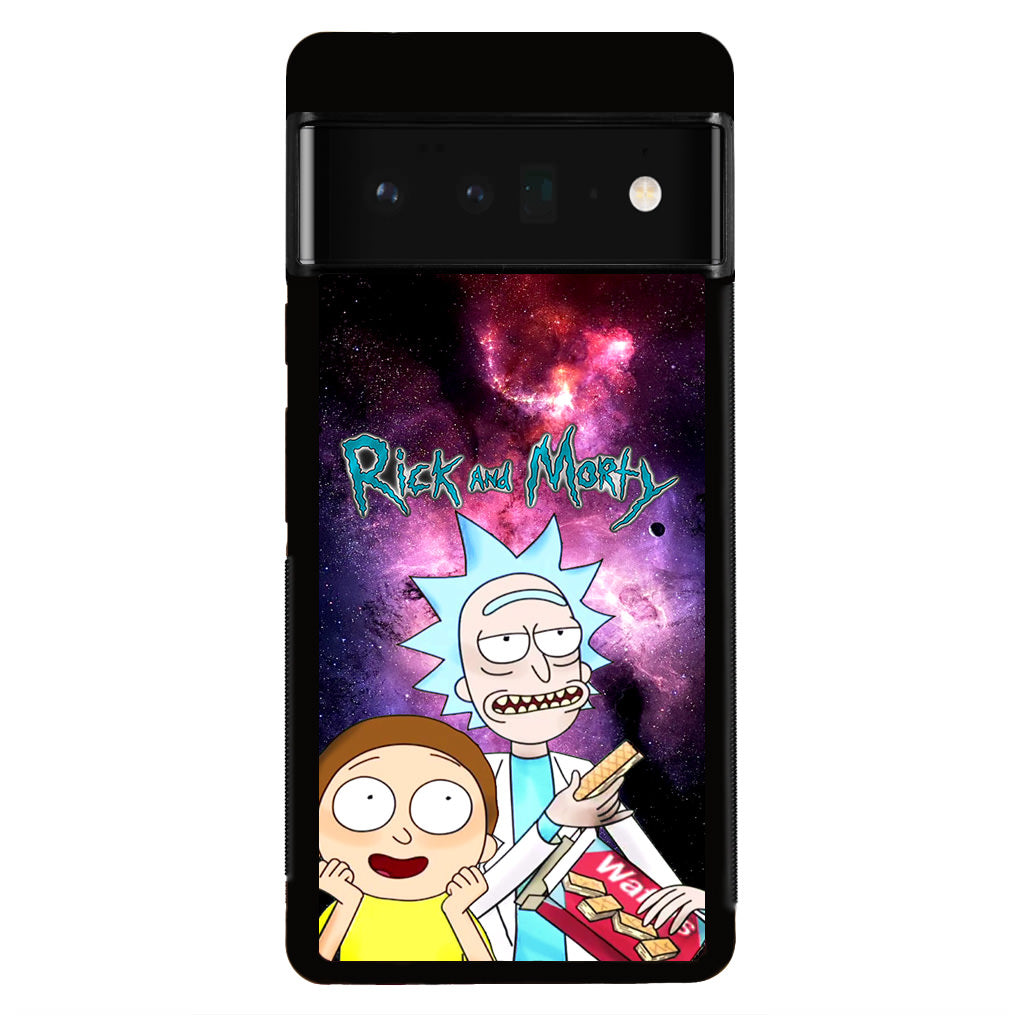 Rick And Morty Nebula Space Google Pixel 6 Pro Case