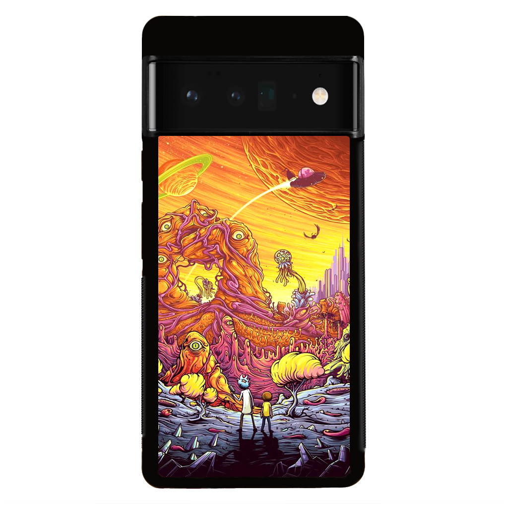 Rick And Morty Alien Planet Google Pixel 6 Pro Case