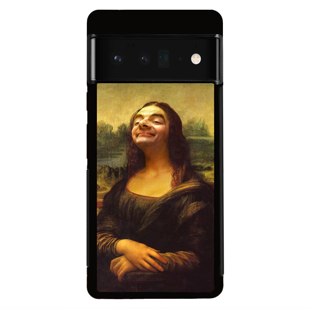 Rowan Atkinson Monalisa Funny Google Pixel 6 Pro Case