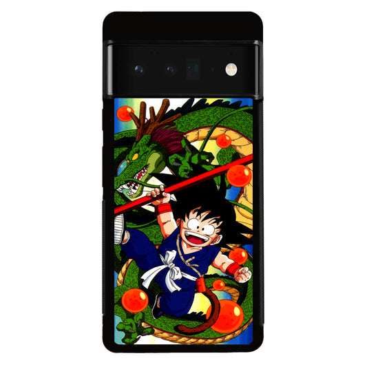 Shenlong And Little Goku Dragon Ball Google Pixel 6 Pro Case