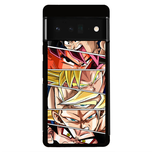 Son Goku Forms Google Pixel 6 Pro Case