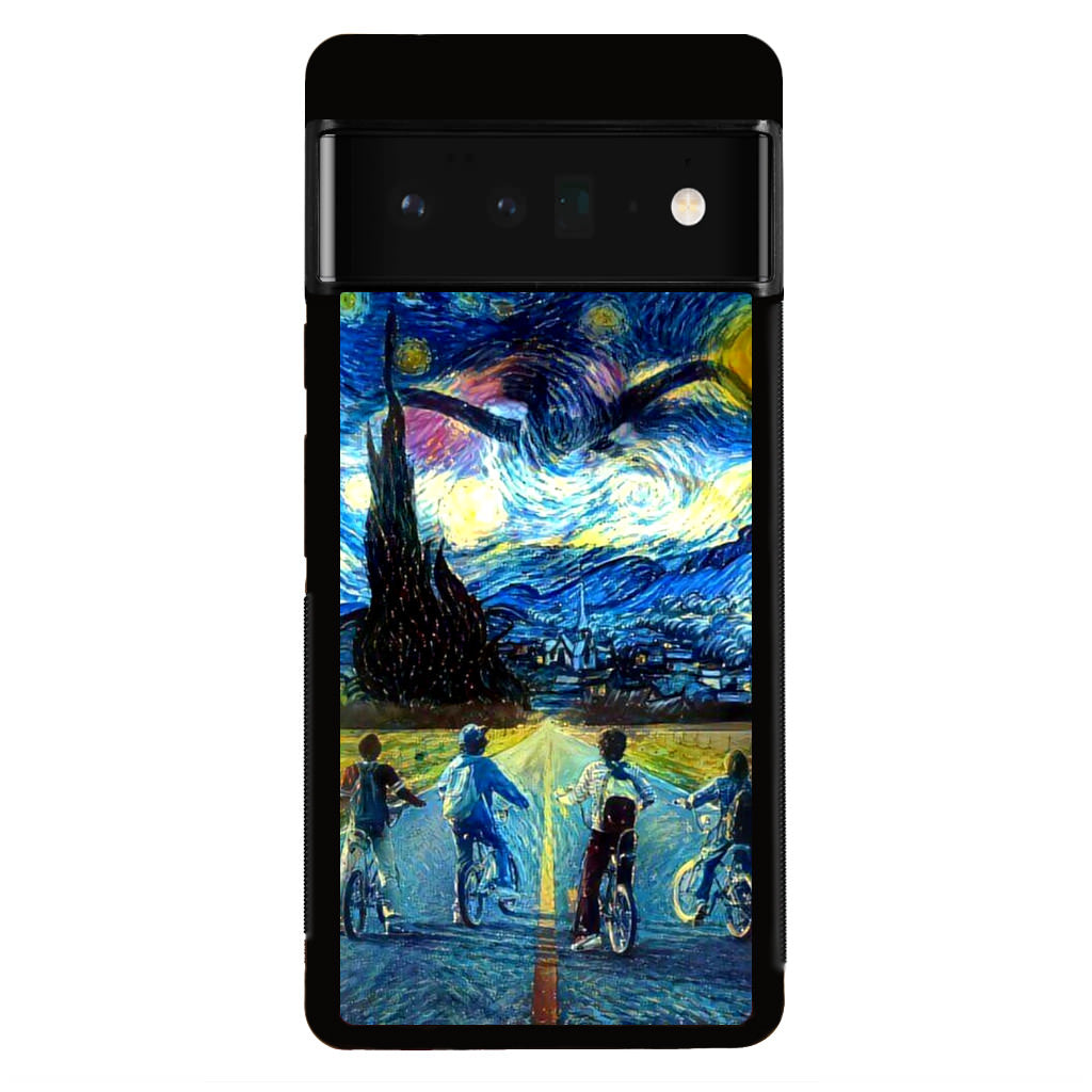 Stranger At Starry Night Google Pixel 6 Pro Case