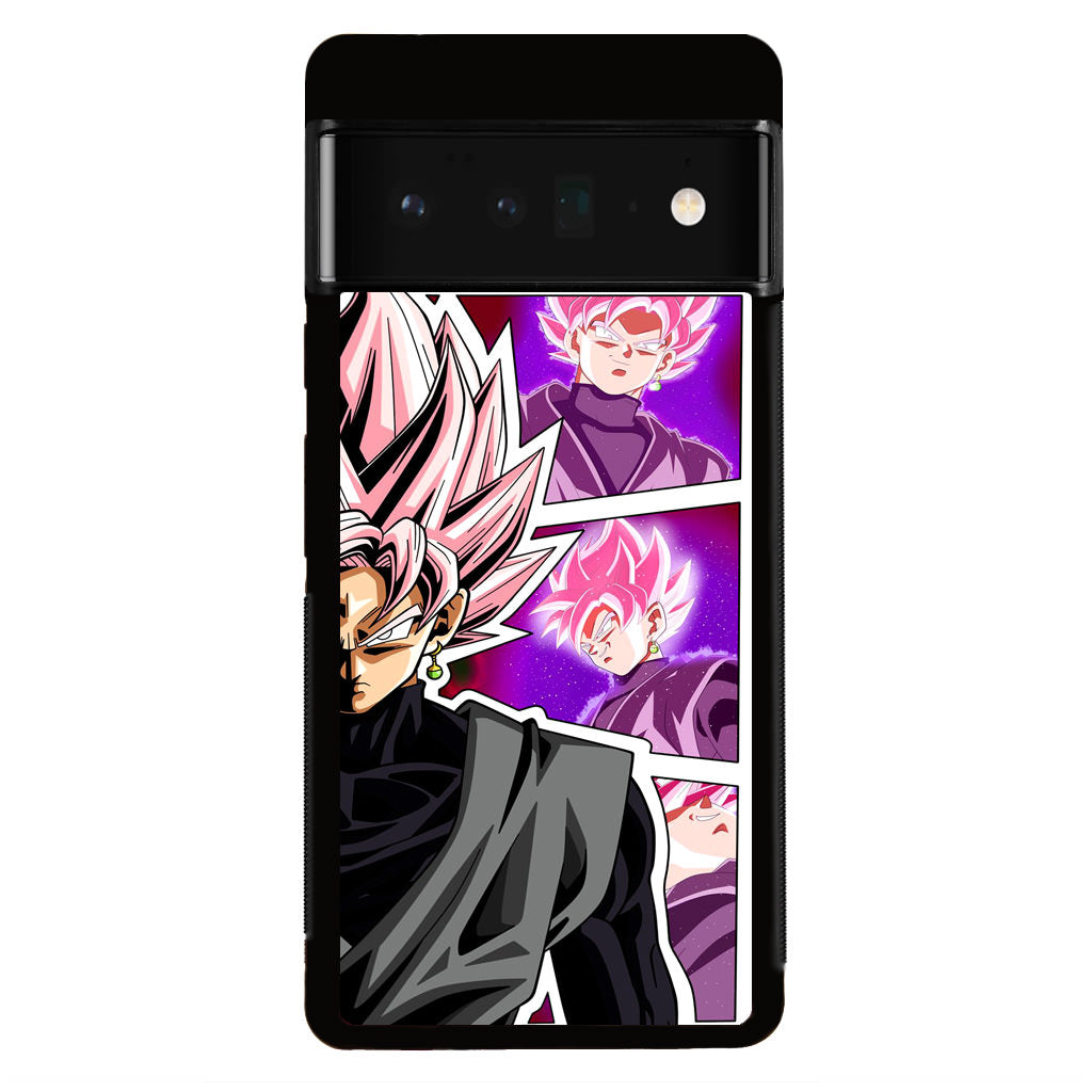 Super Goku Black Rose Collage Google Pixel 6 Pro Case