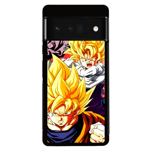 Super Saiyan Goku And Gohan Google Pixel 6 Pro Case