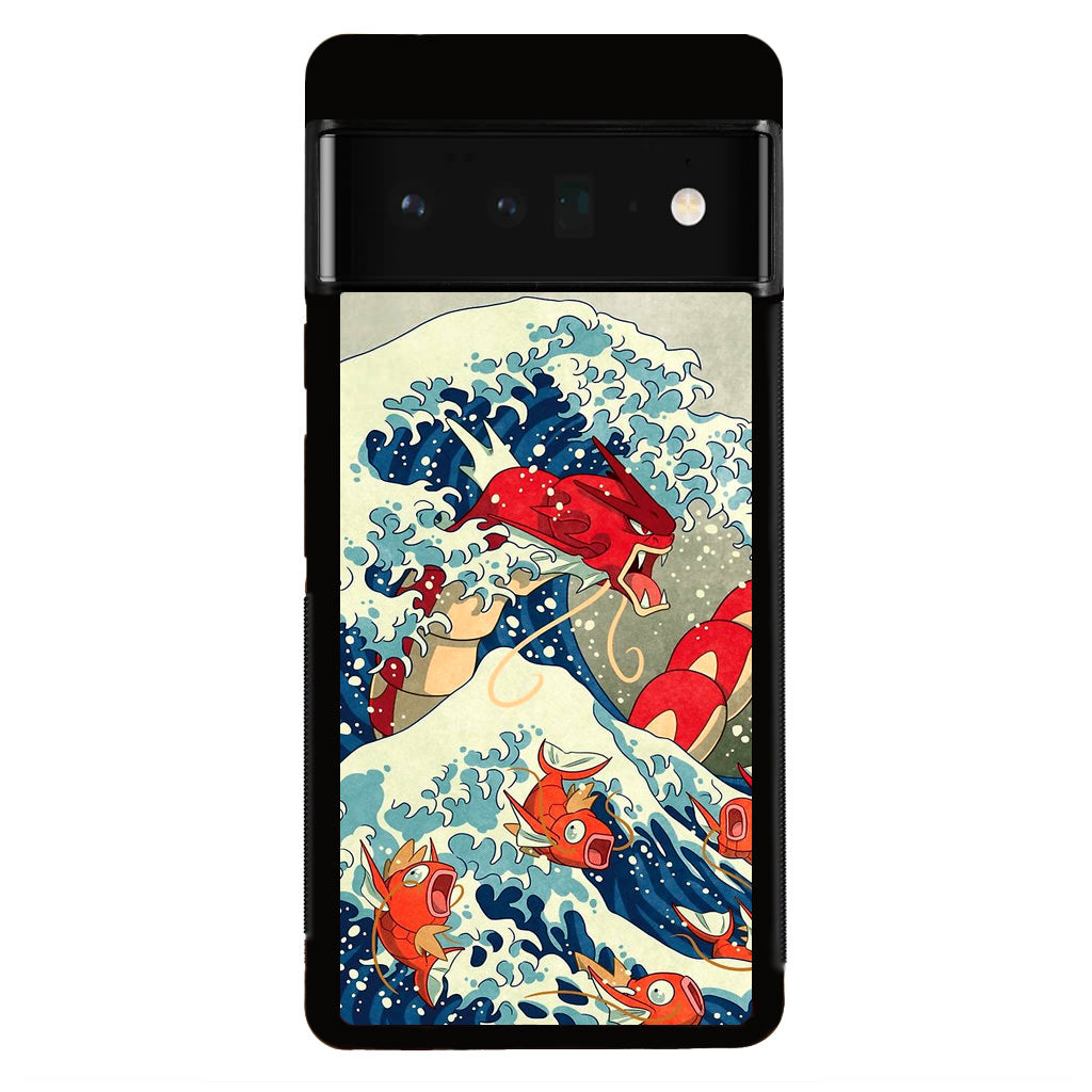 The Great Wave Of Gyarados Google Pixel 6 Pro Case