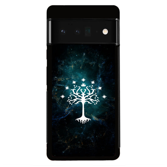 White Tree Of Gondor In Space Nebula Google Pixel 6 Pro Case