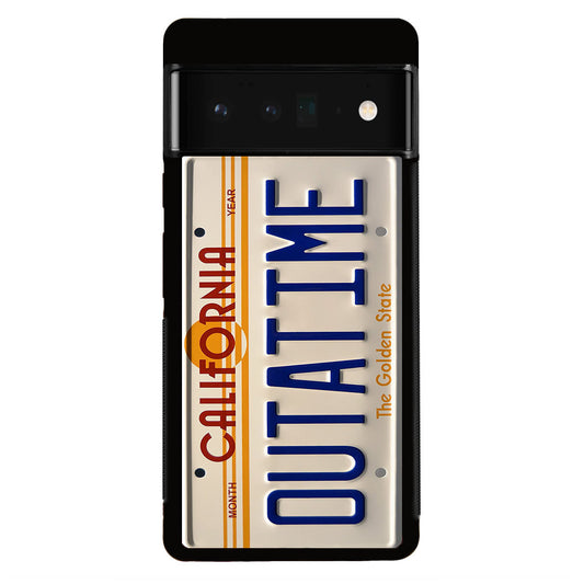 Back to the Future License Plate Outatime Google Pixel 6 Pro Case