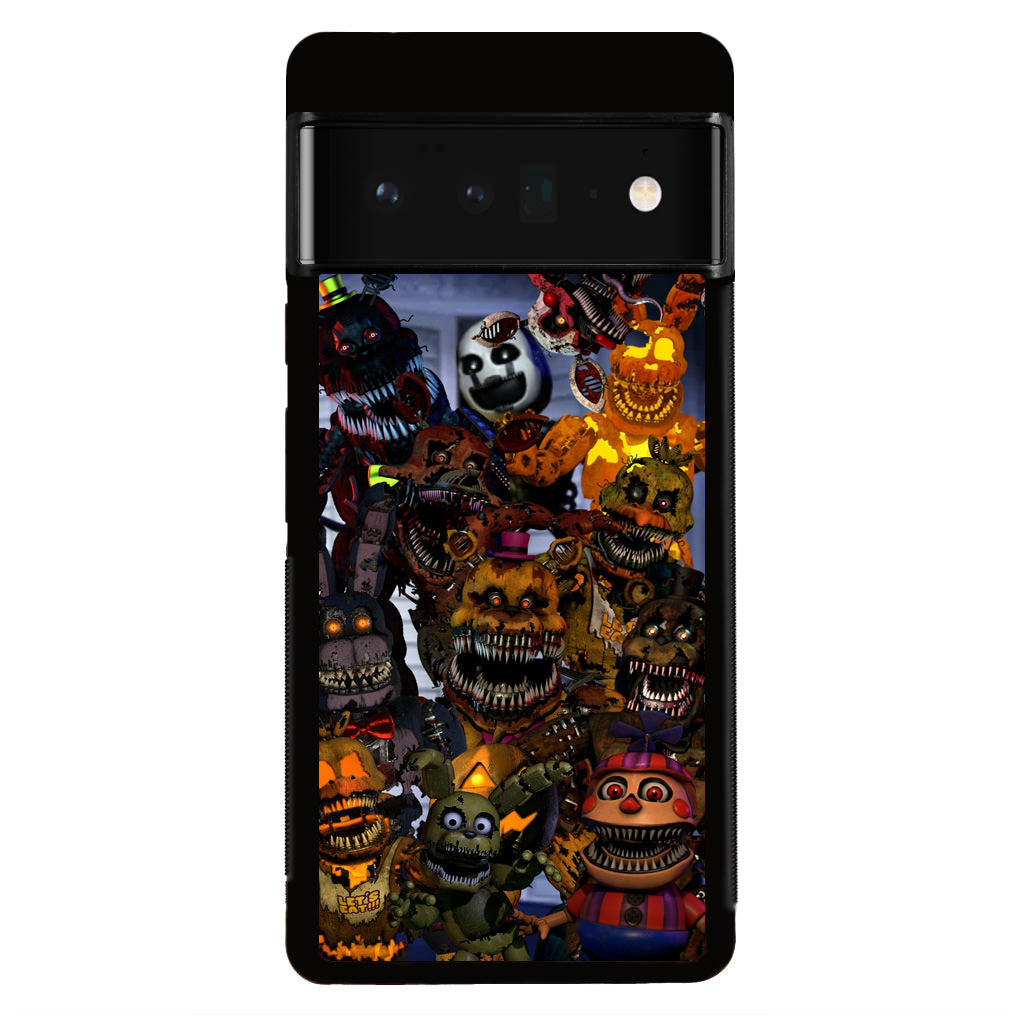 Five Nights at Freddy's Scary Characters Google Pixel 6 Pro Case